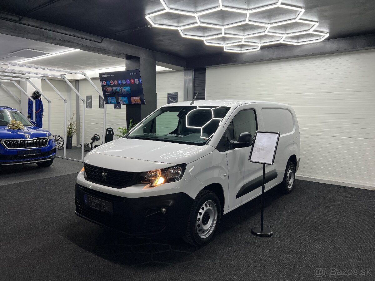 Peugeot Partner 2019 L2H1 1.6hdi 100 výhrevy 1.majiteľ