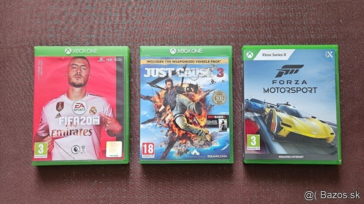 Predam tieto hry na Xbox