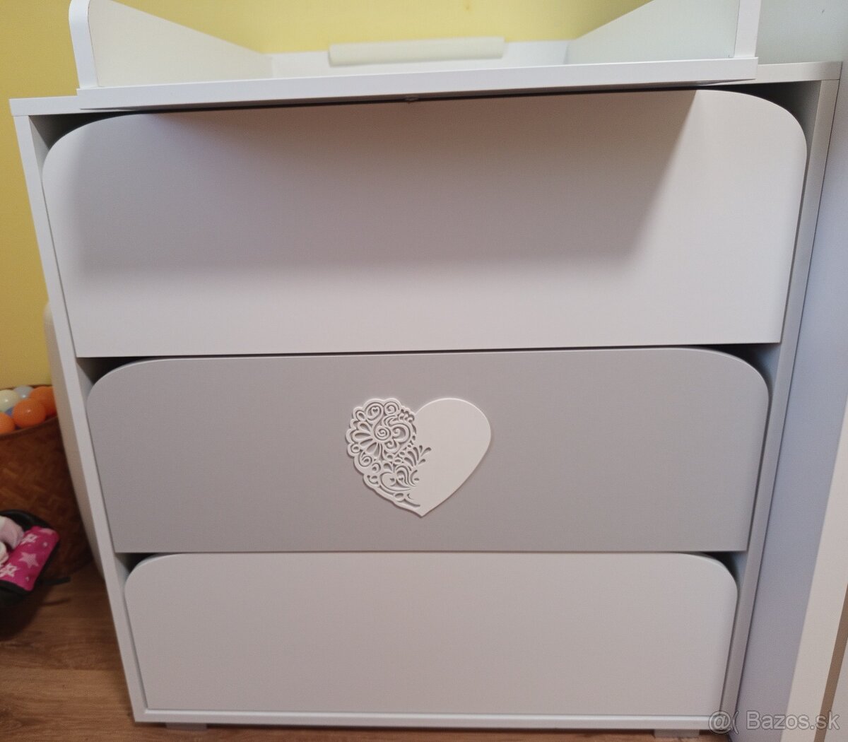 Prebaľovacia komoda