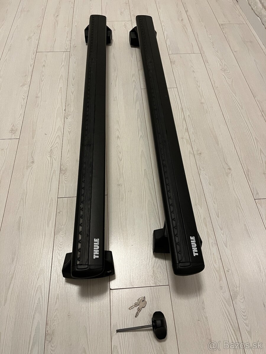 Stresny nosic Thule Wingbar Evo Black