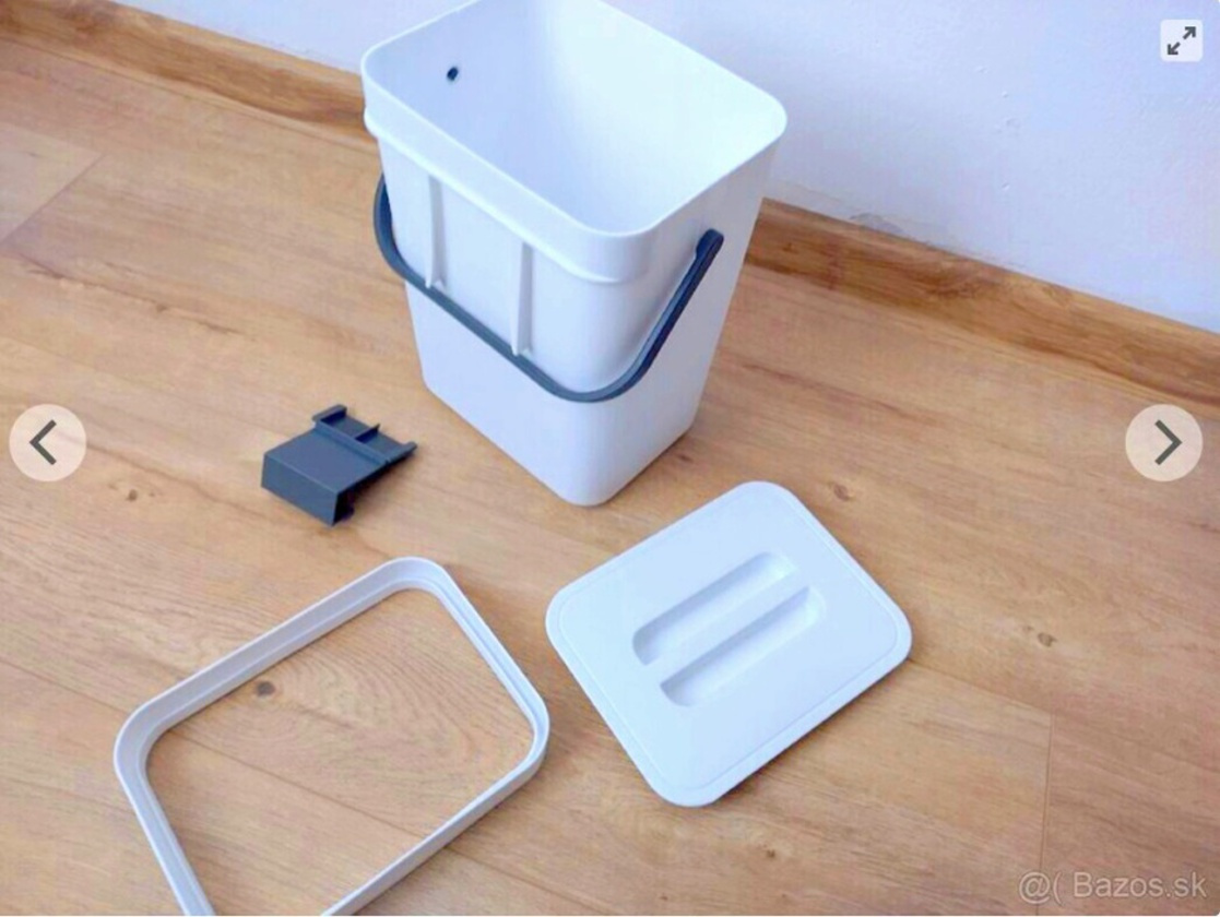 NOVY ulozny box, odpadkovy kos s vekom aj závesný