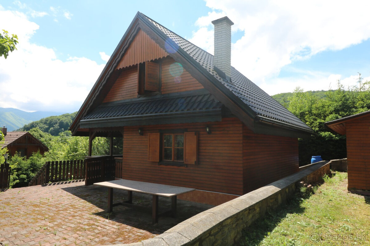 Predaj chaty s veľkým pozemkom 1348 m2 Belá - Zlieň