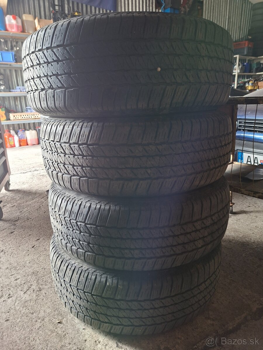 Predám 4x 265/60 R18, M+S, DOT 2521