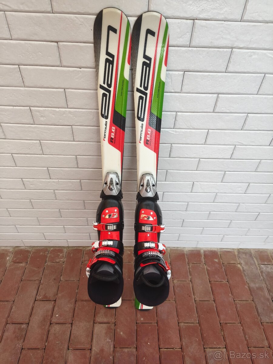 Detské lyže + lyžiarky