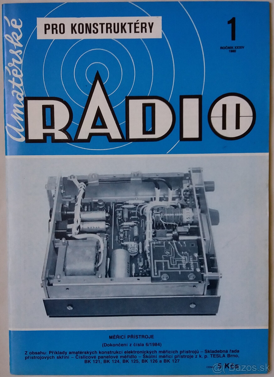 Amatérské Radio 1985 Ročník XXXIV 2