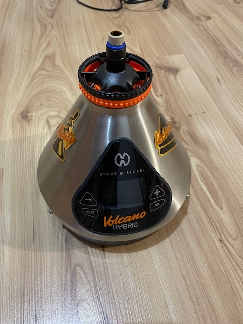 Vaporizer Volcano Hybrid - strieborna