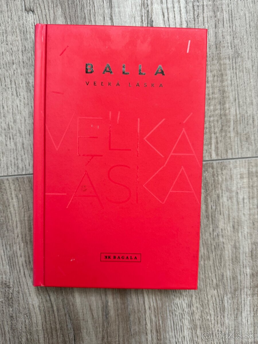 Predám knihu Veľká láska (Vladimír Balla)