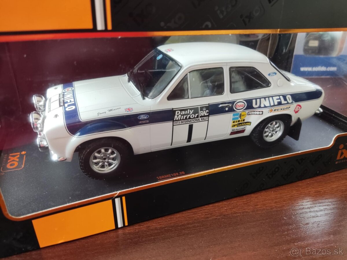 Ford Escort MK1 RS 1600 RAC Rally 1973 1:18