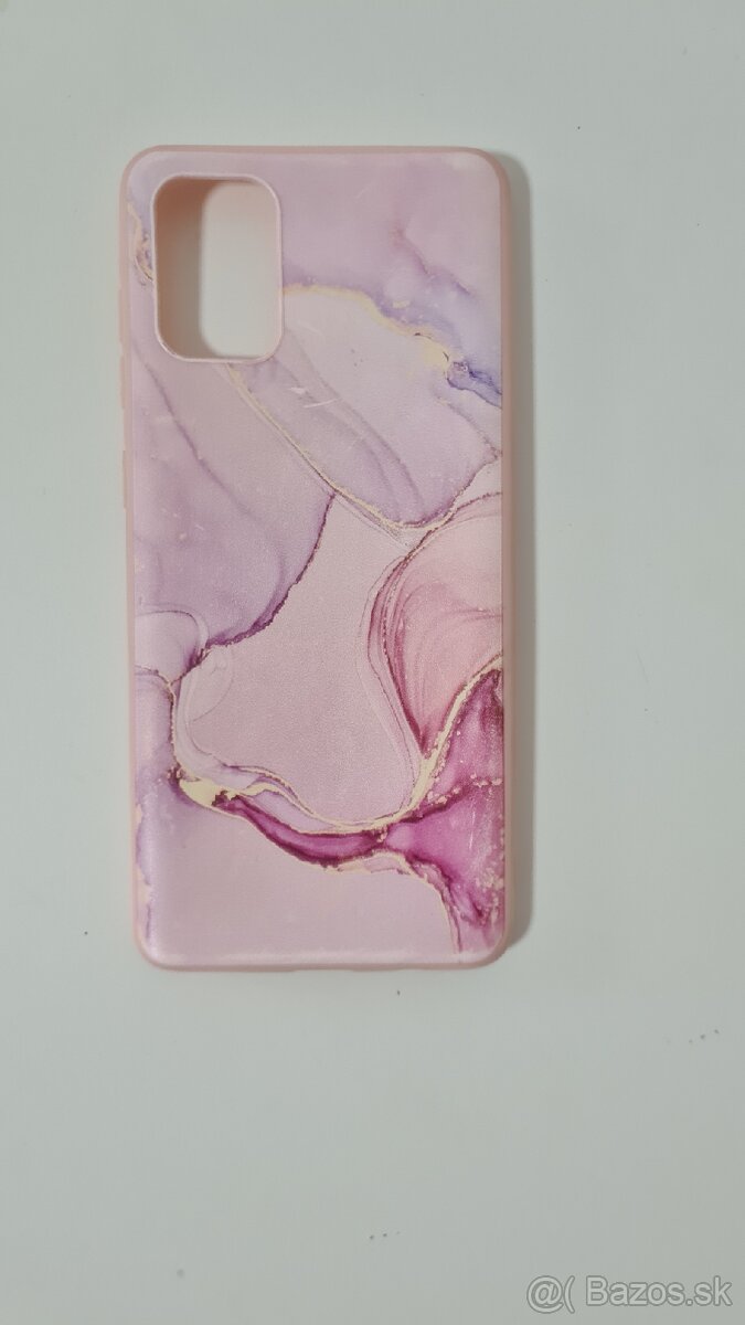 Ružový obal / kryt na Samsung galaxy A71