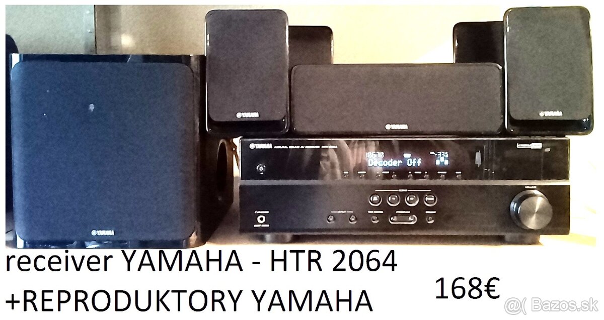 predám receiver yamaha 5.1-aj iné