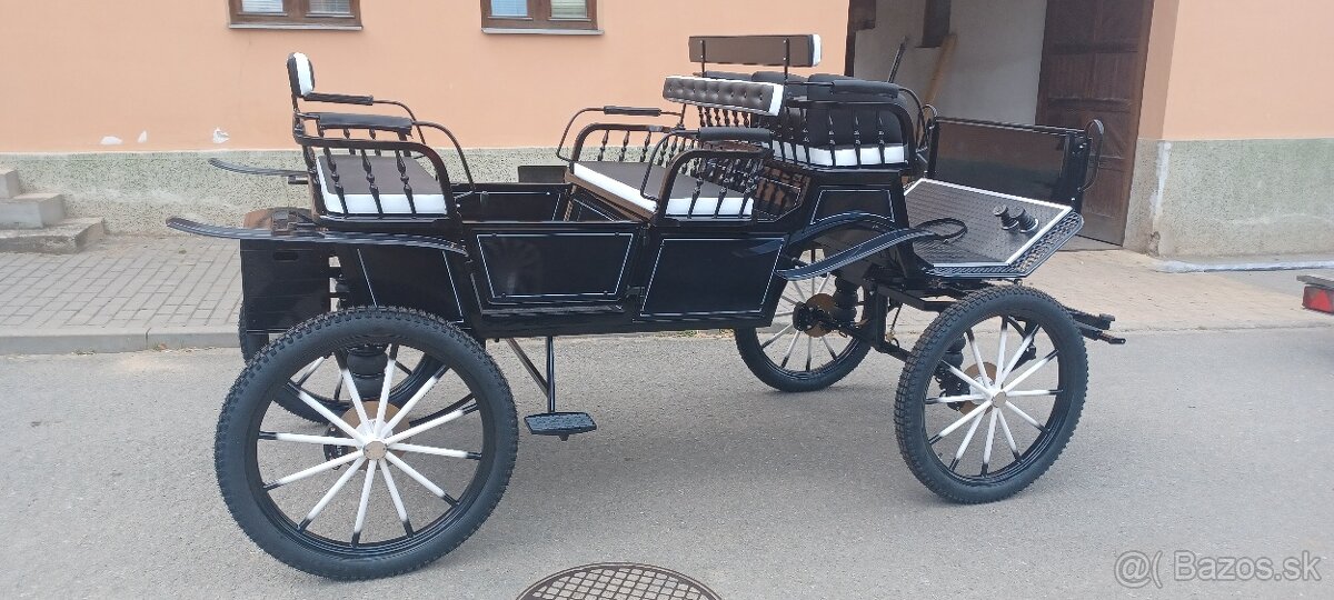 Bryčka B 80 za veľké kone pre 6 osôb