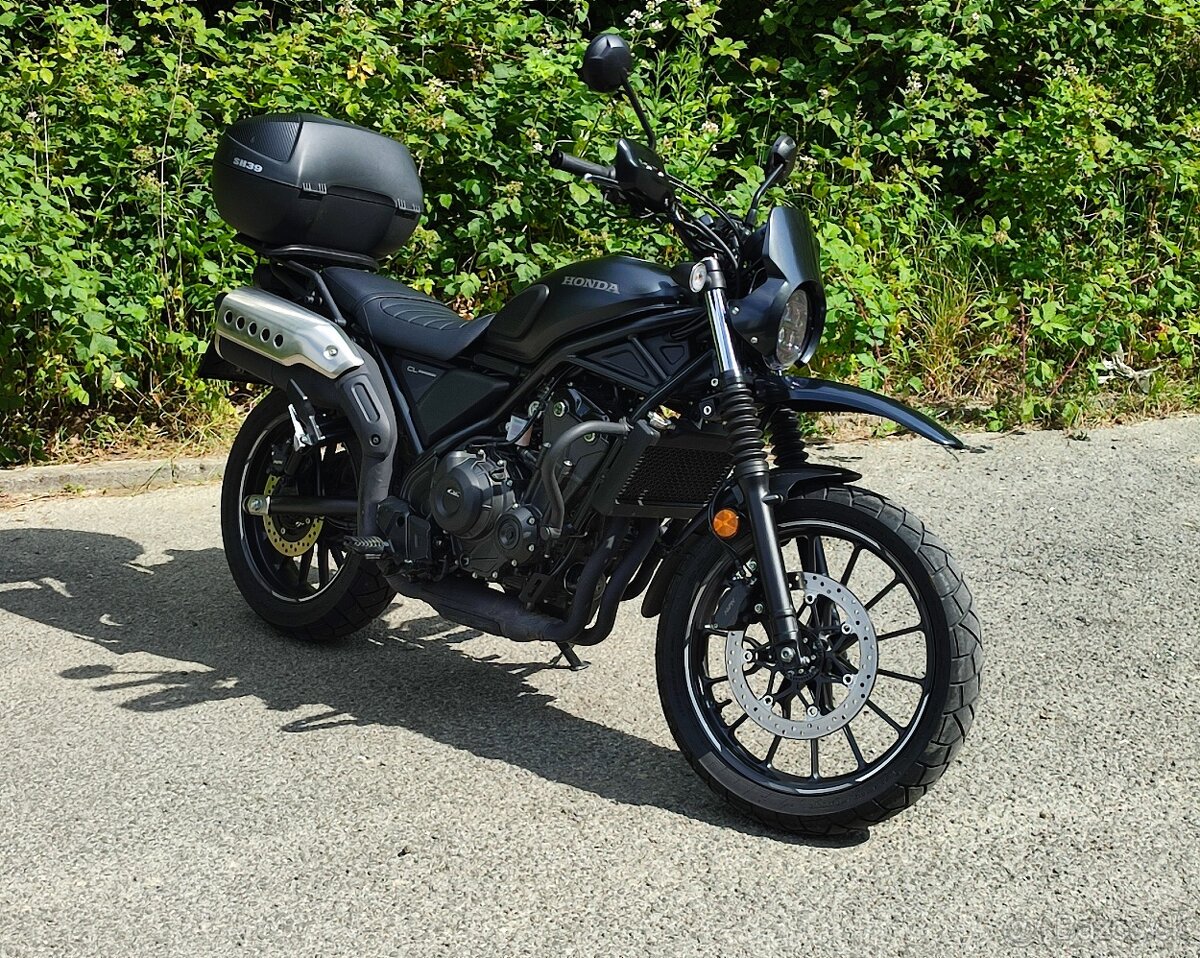 Honda CL 500, 3/2024, 1. majiteľ, 4700 km, kúp. v SR.