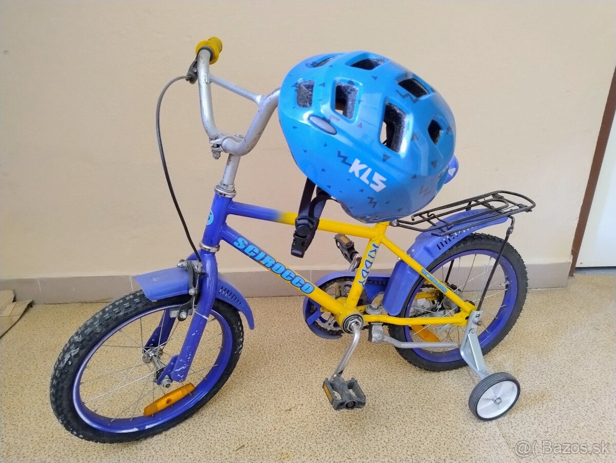 Detský Bicykel Scirocco 16“ ( 3 - 7 rokov )