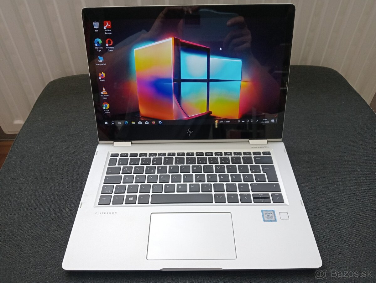 predám dotykový Hp elitebook x360 , Intel® Core™i5, 8gb ram