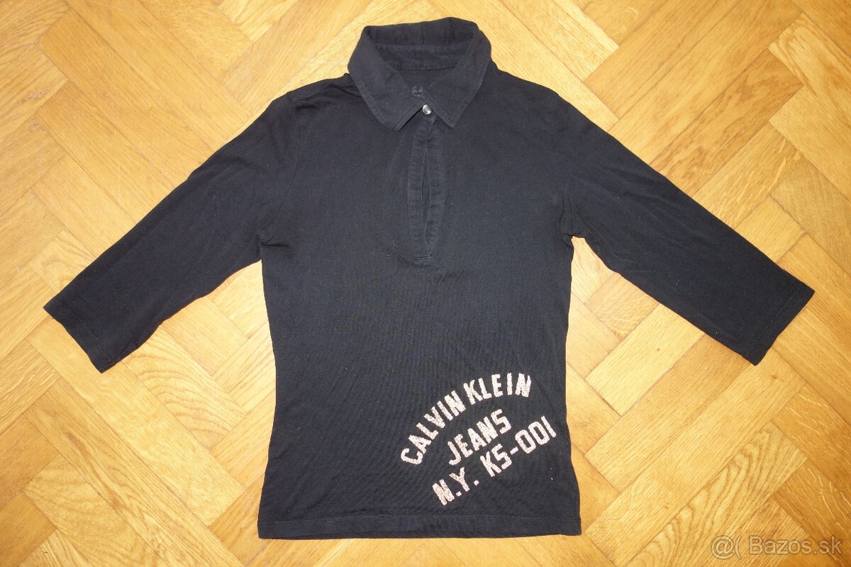 Calvin Klein top s 3/4 rukávmi