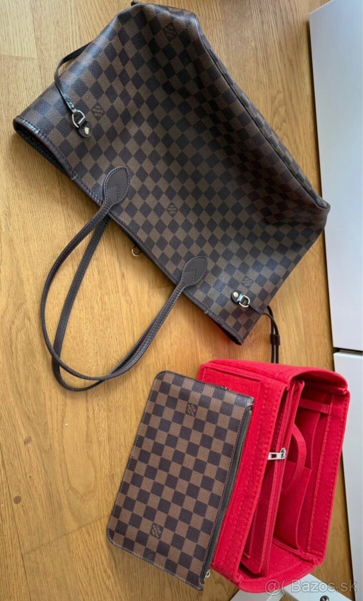 Louis vuitton neverfull mm plus organizer