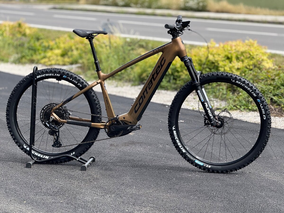 Nový elektrobicykel Corratec E-Power X-Vert FACTORY