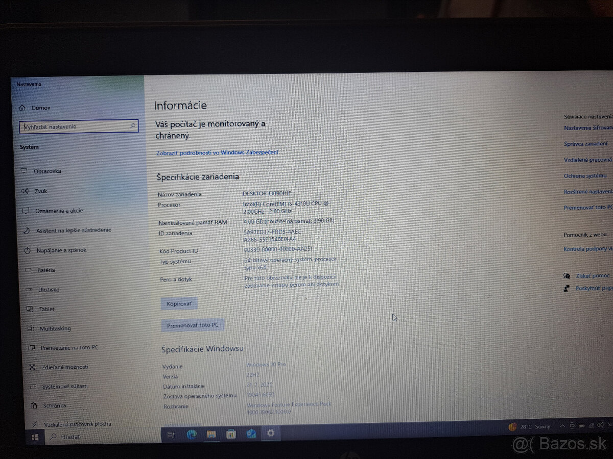 Notebook HP Elitebook 840, vhodný pre študenta