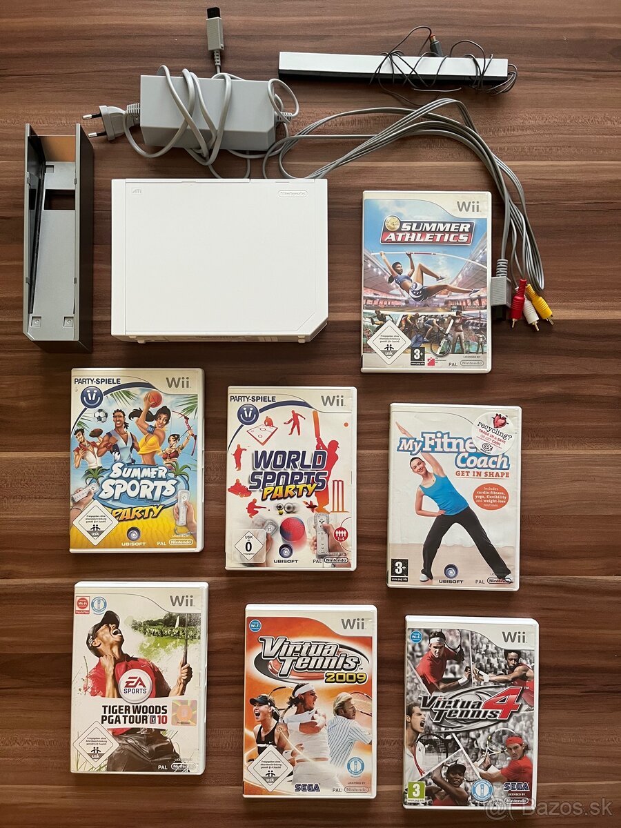 Konzola Nintendo Wii + hry