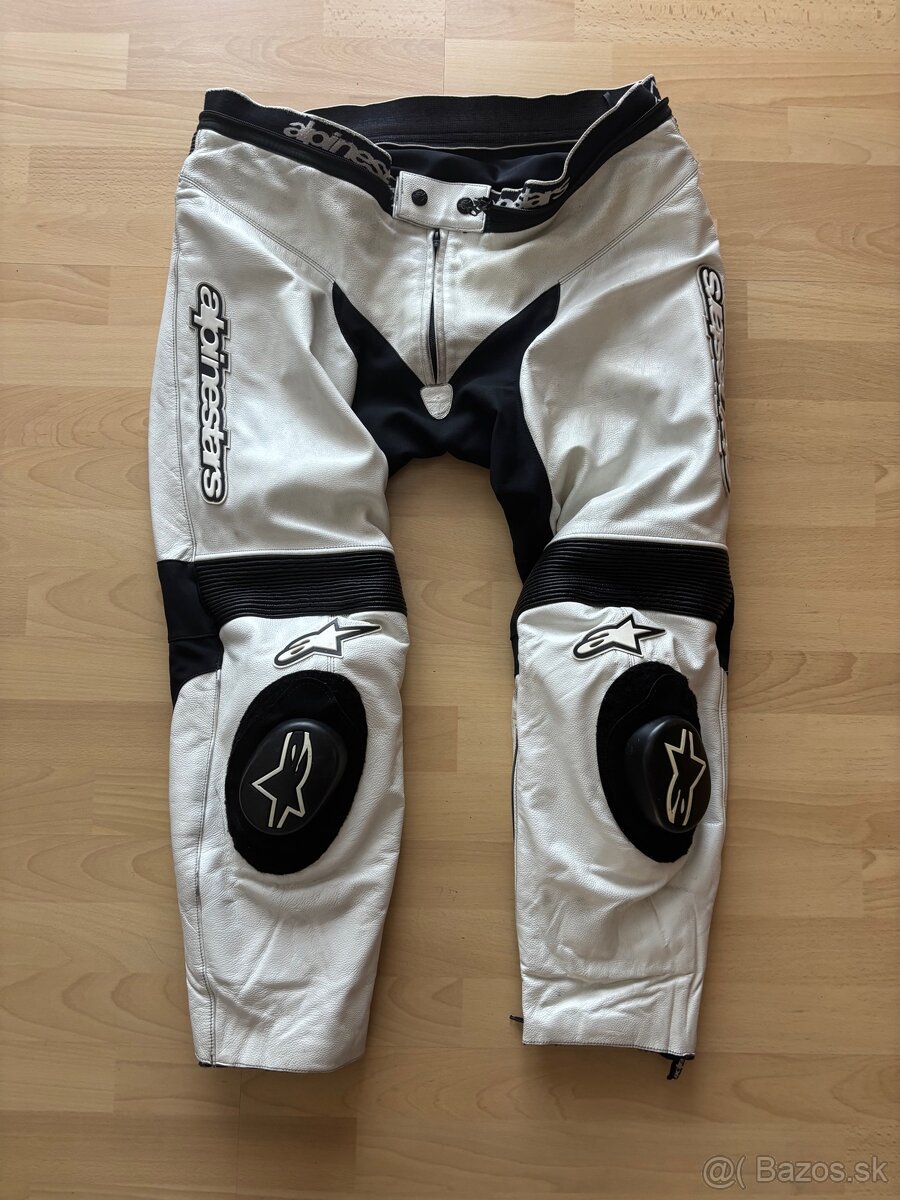 Kožené moto nohavice Alpinestars 58