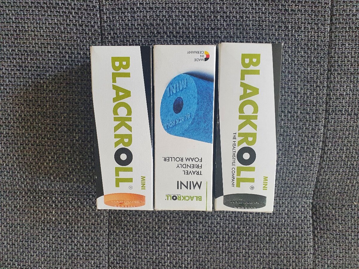 Masazny valec Blackroll Mini, rozne druhy, NOVE