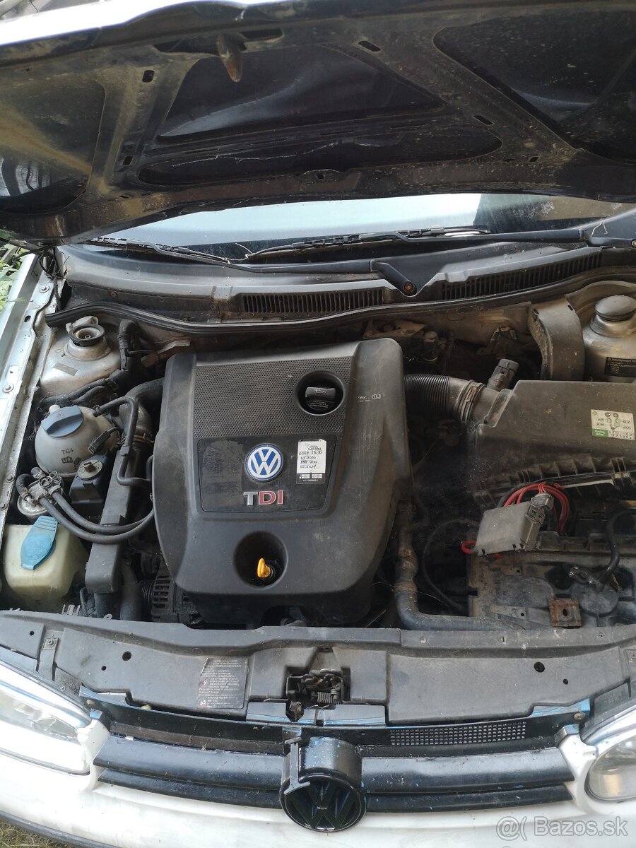 Rozpredám Volkswagen Golf 4 1.9 tdi 96 kw