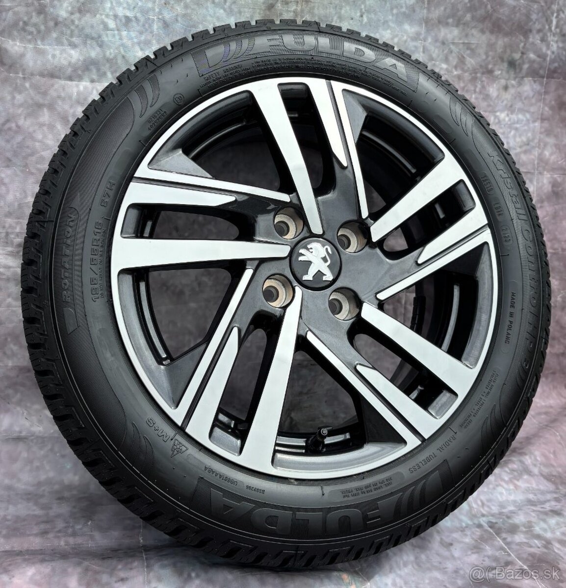 Nová originální Alu kola Peugeot 208 195/65/16 DOT23