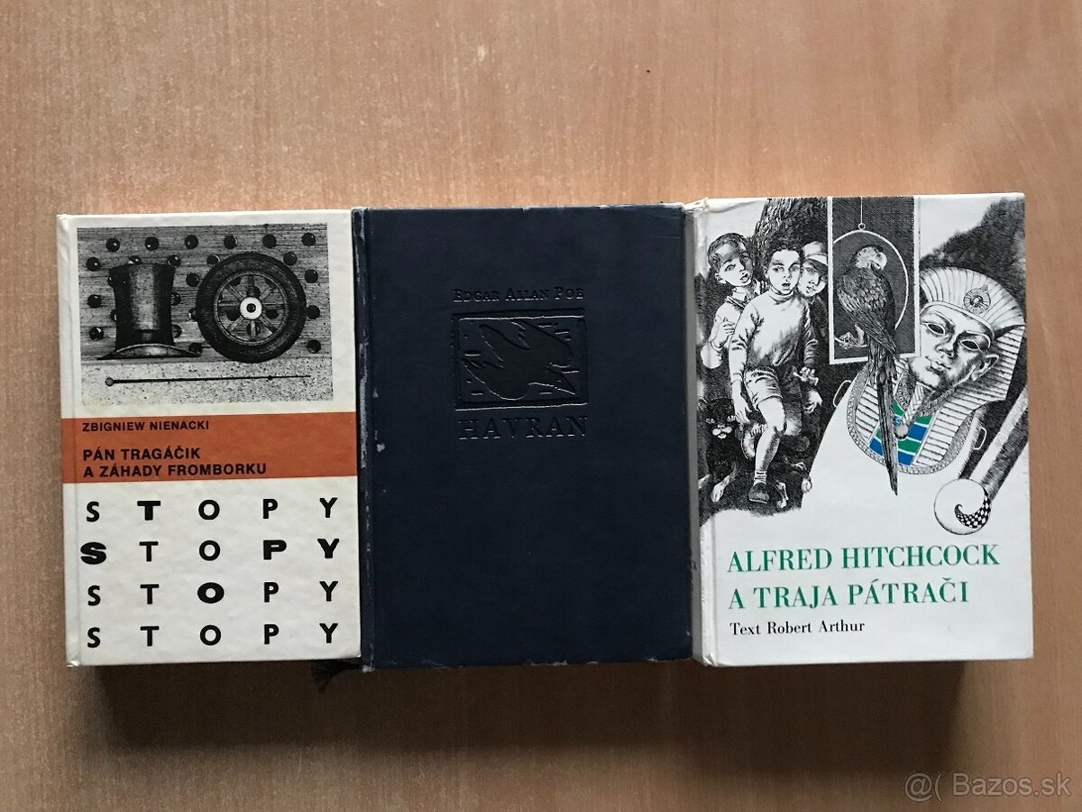 Tragáčik, Poe, Mitana, Pišťanek, Coelho, Salinger, Eco