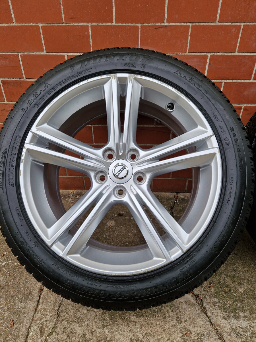 5x108 r18 et42 disky kolesa volvo v90 alu 245 45 18 zimné