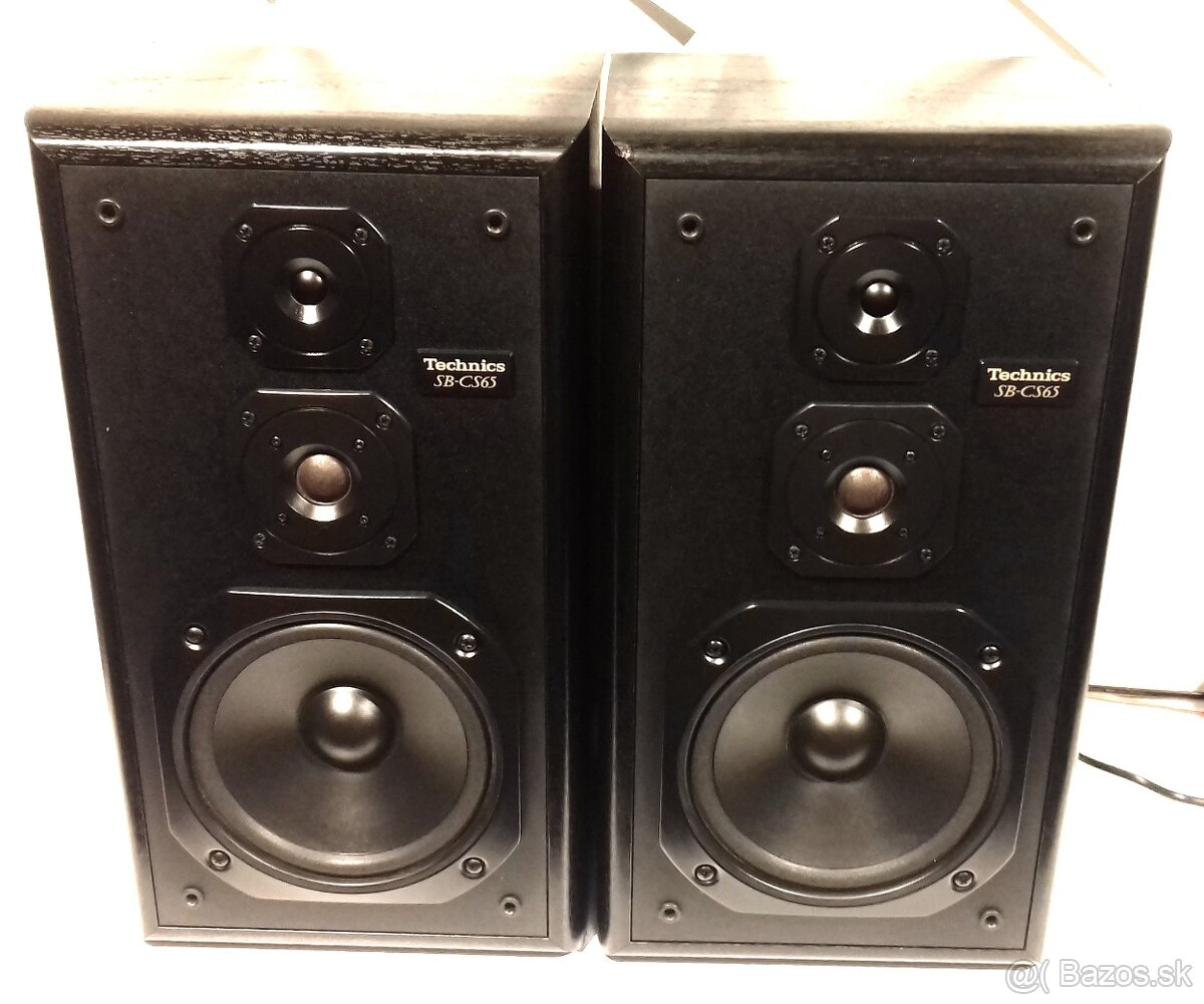 120W reproduktory TECHNICS SB-CS65, 46x25x25cm 3-PASM., AB32