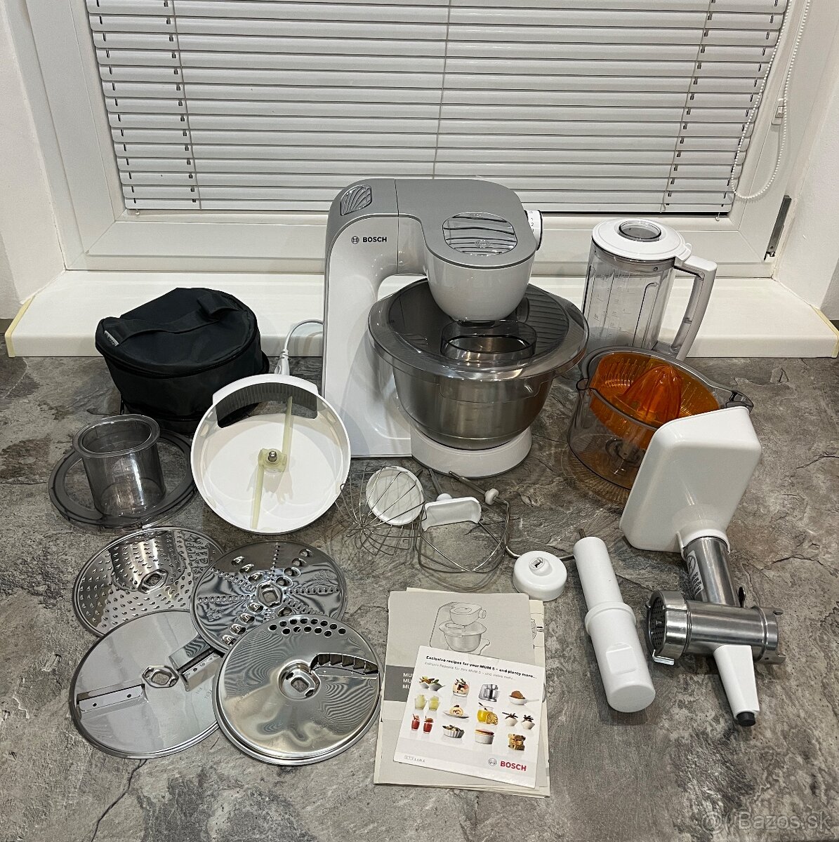 Bosch MUM 58258 1000w kuchynský robot