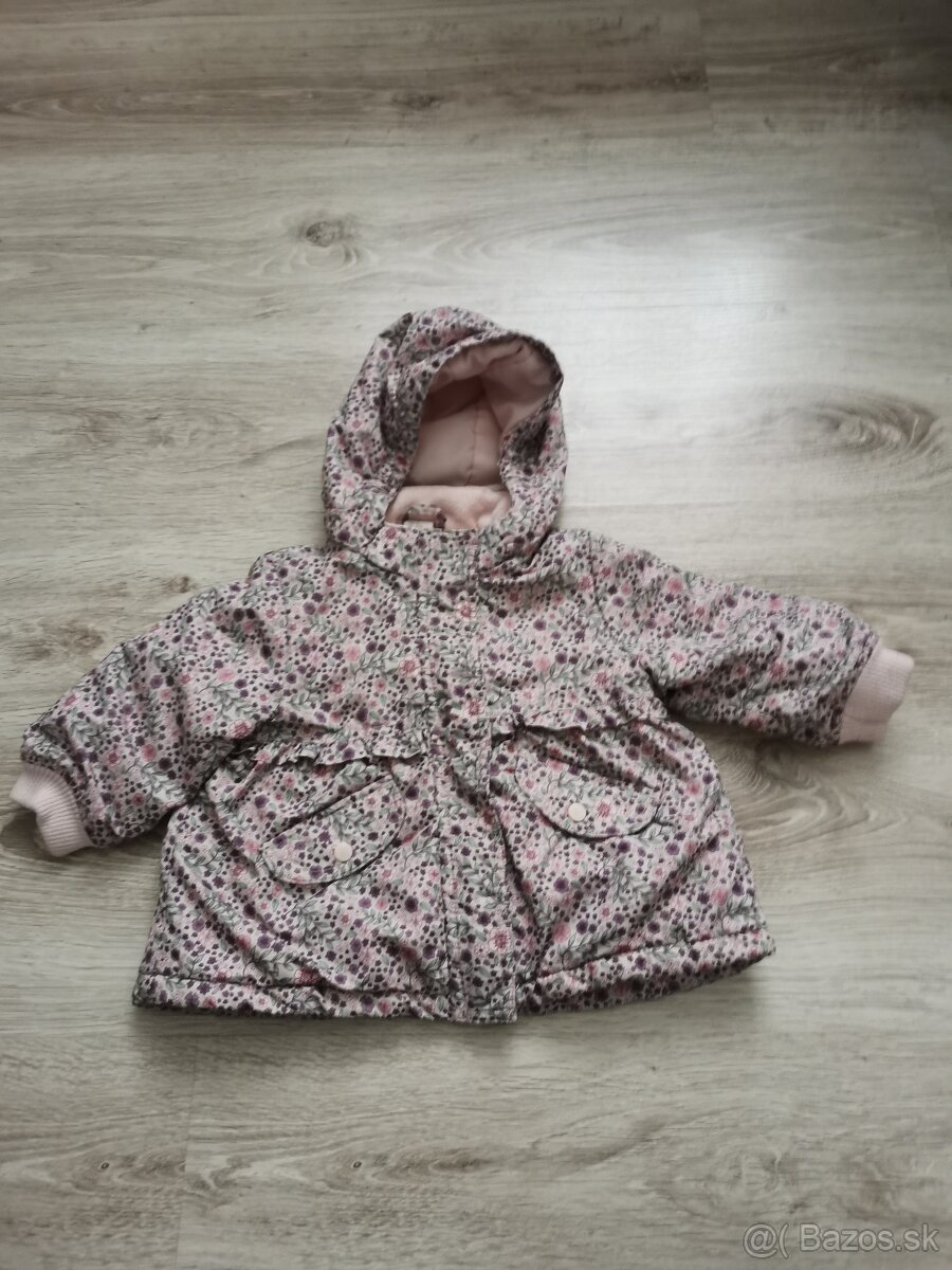 Dievčenská zimná bunda 74