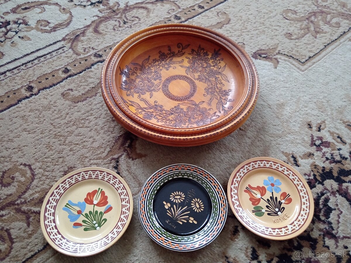 Keramika, starožitnosti, taniere, Košice