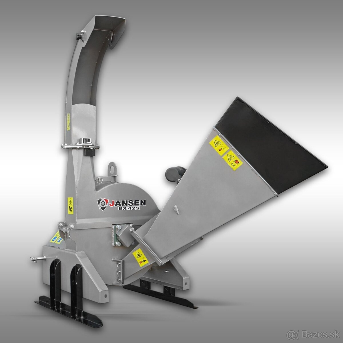 Jansen BX-42S drvič - štiepkovač konárov za traktor