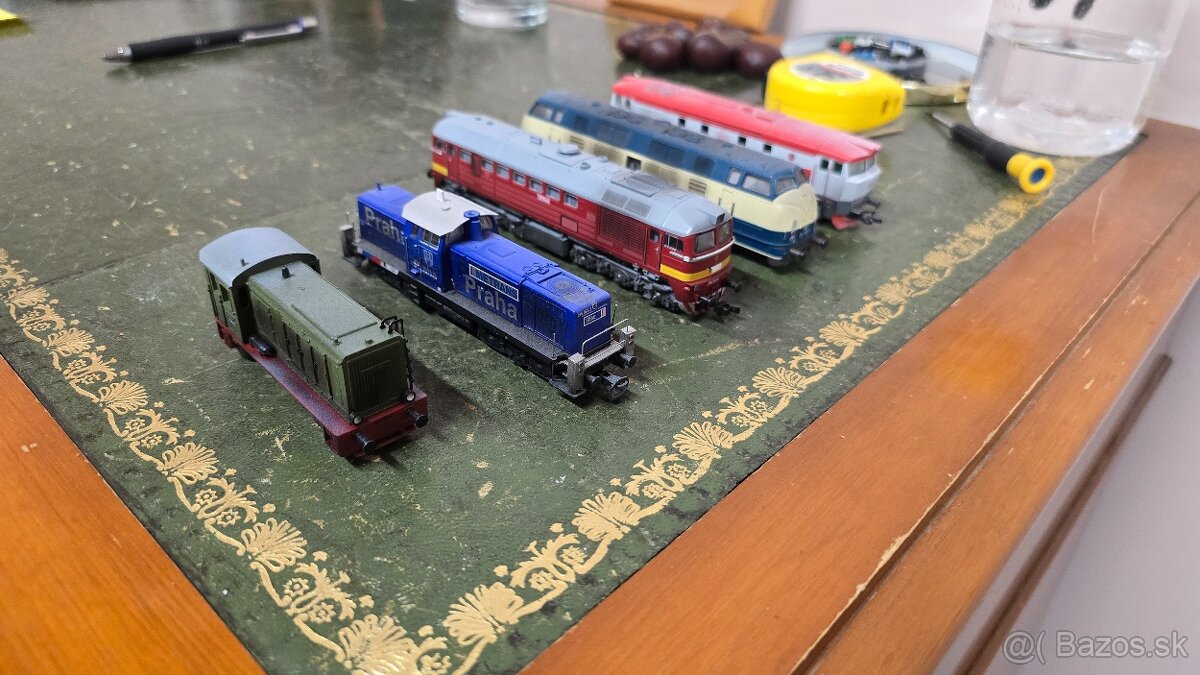 Vláčiky TT, modelová železnica