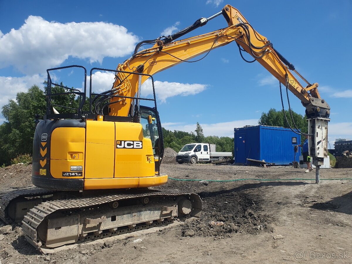 JCB JZ141LC pásový báger,pásové rýpadlo