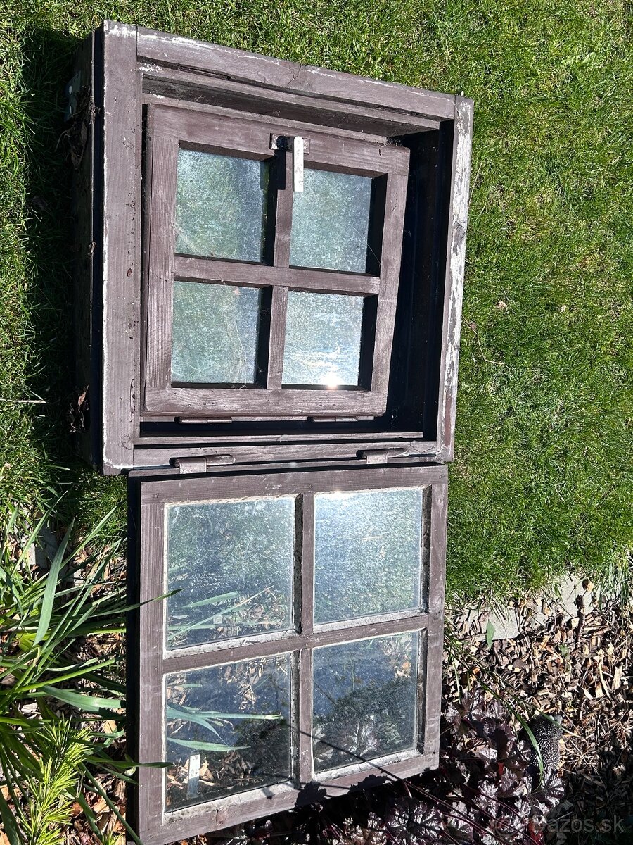 Stare drevene okno