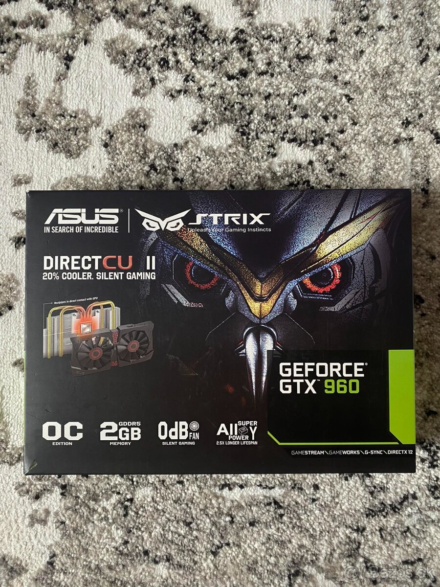 ASUS GTX 960 2GB ✅