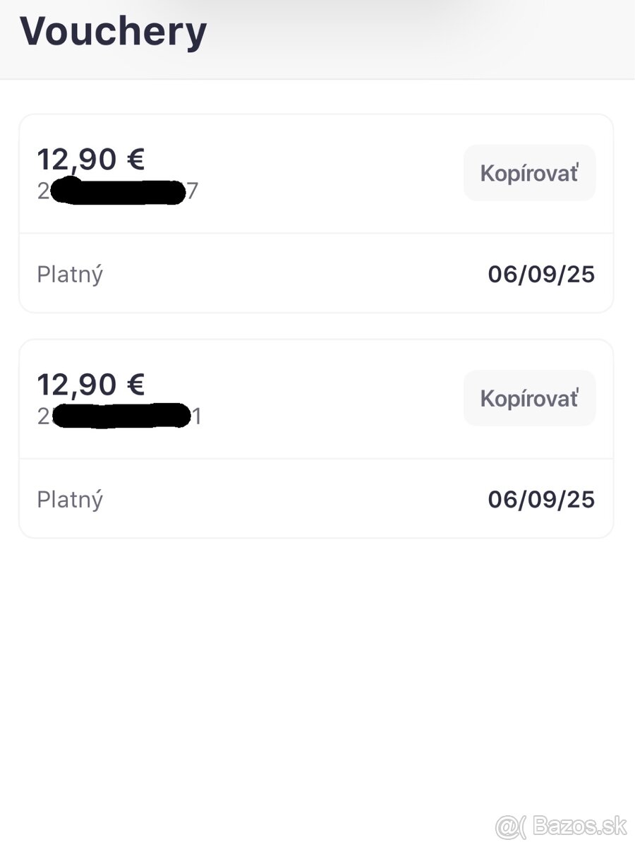Slovak lines voucher