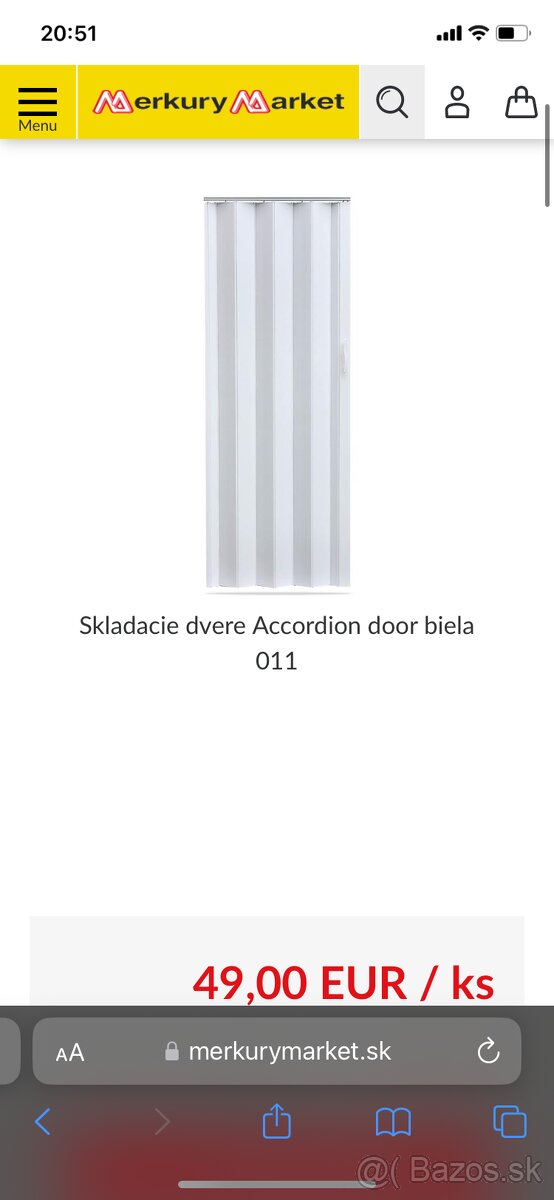 dvere skladacie