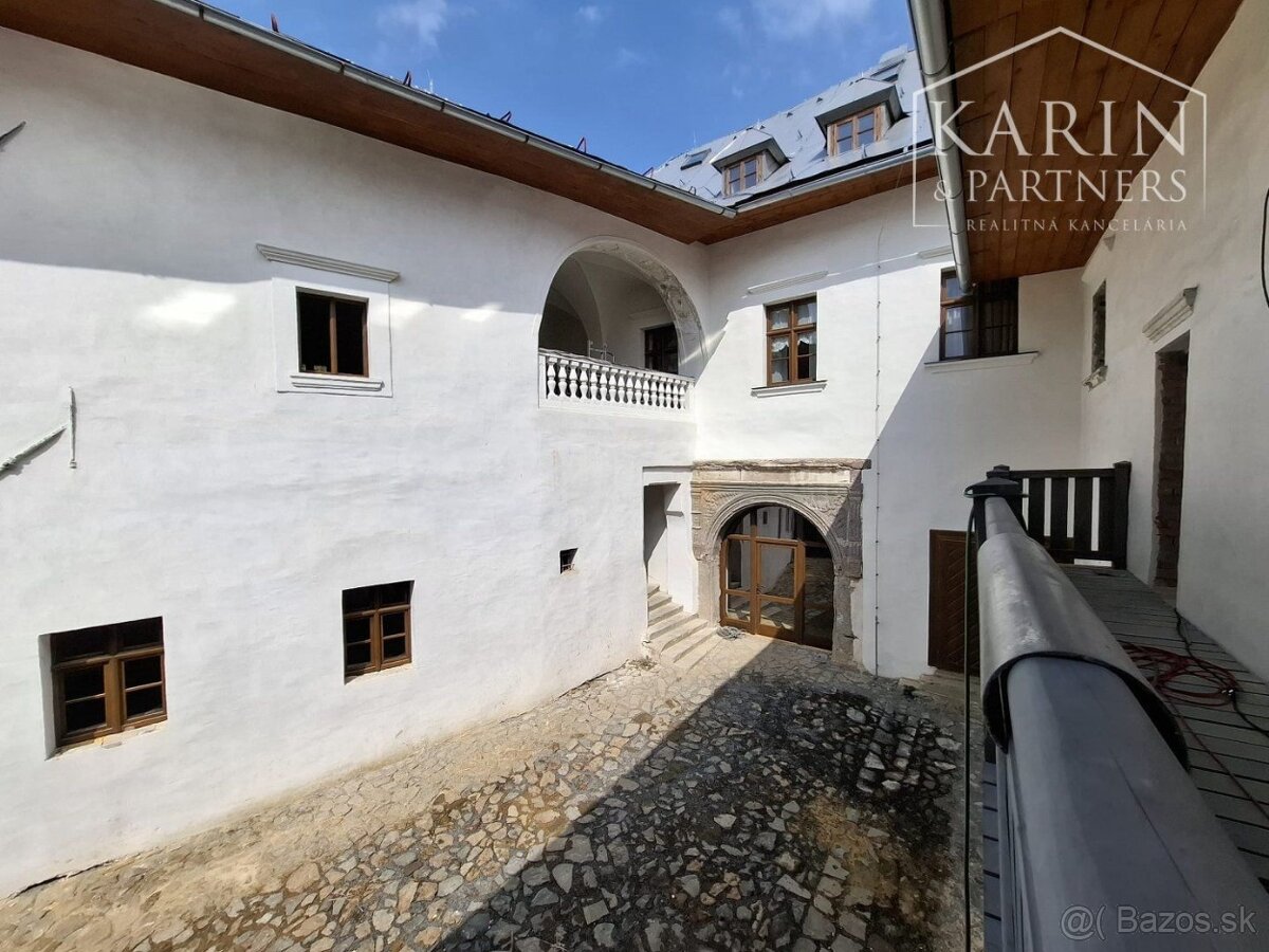 Historický priestor pre kaviareň 140 m2 v Banskej Štiavnici