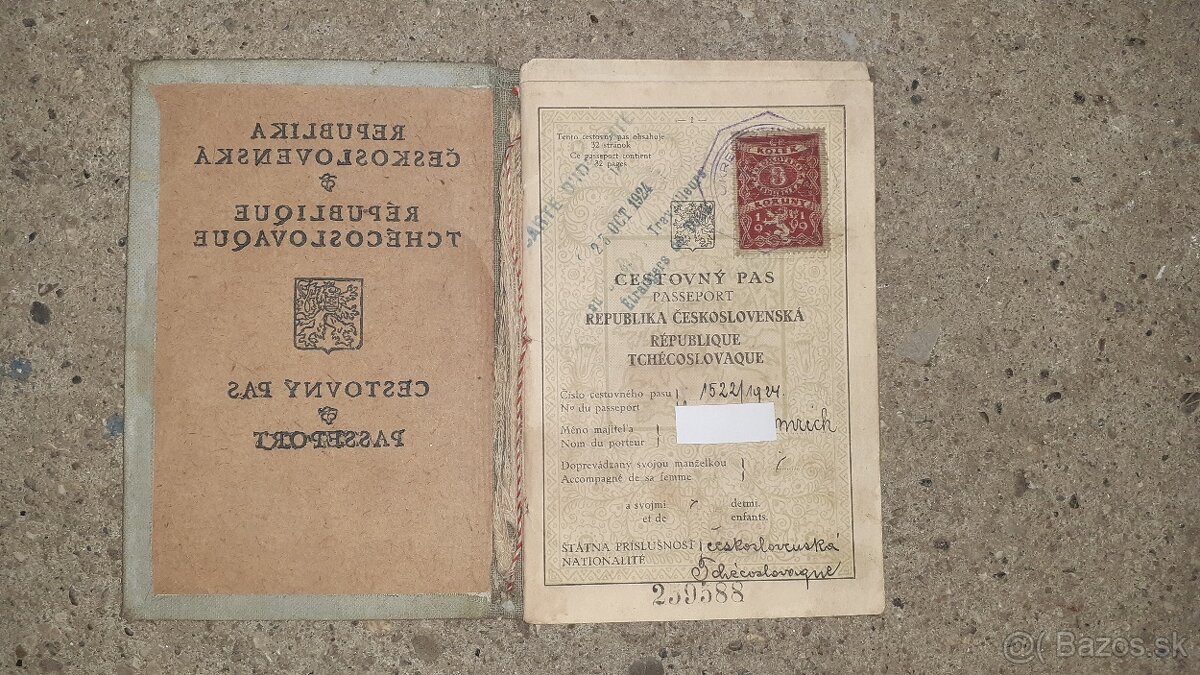 Pas 1924r a stará poistná zmluva