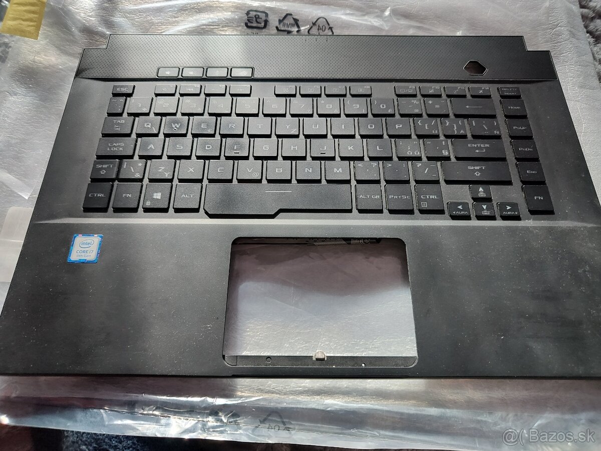 Asus Zephyrus S vrchny diel s rgb klavesnicou 100e
