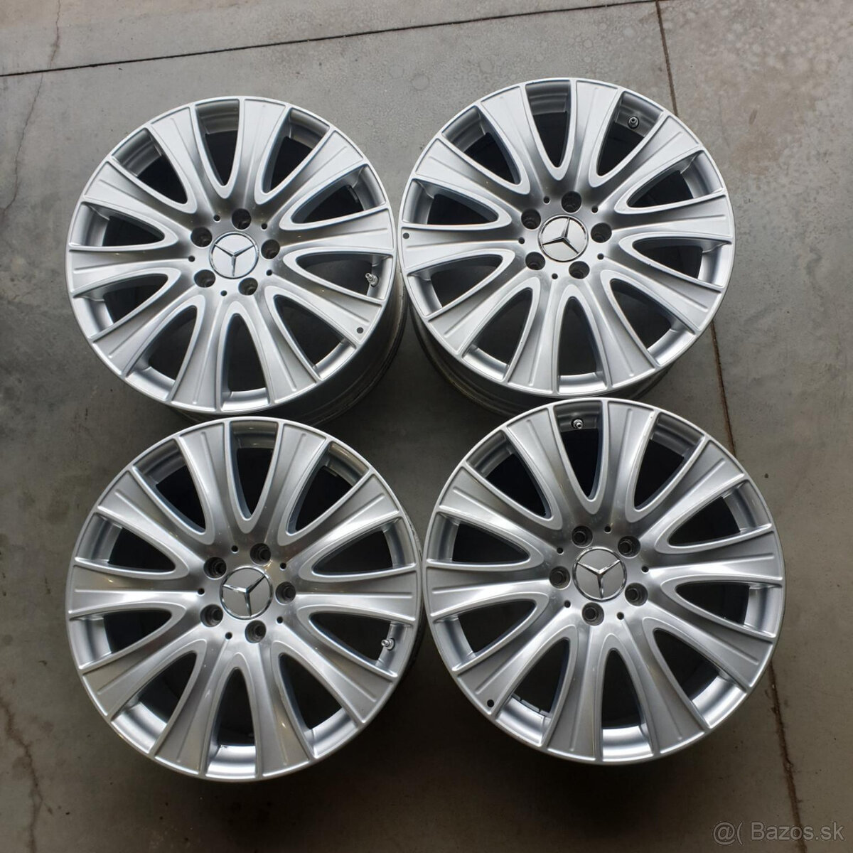 Hliníkové Mercedes disky 5x112 R18 8J ET41