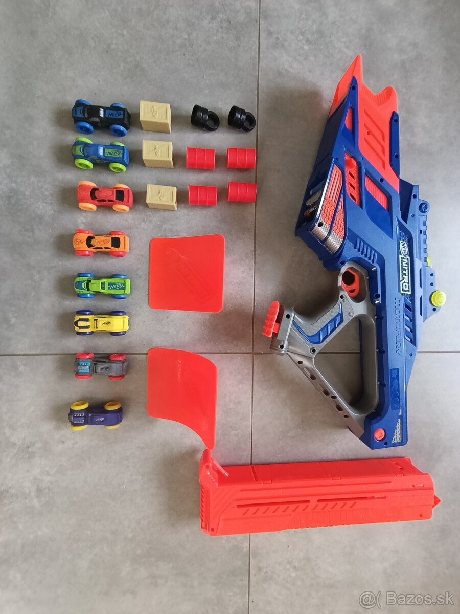 Nerf pištoľ na auta