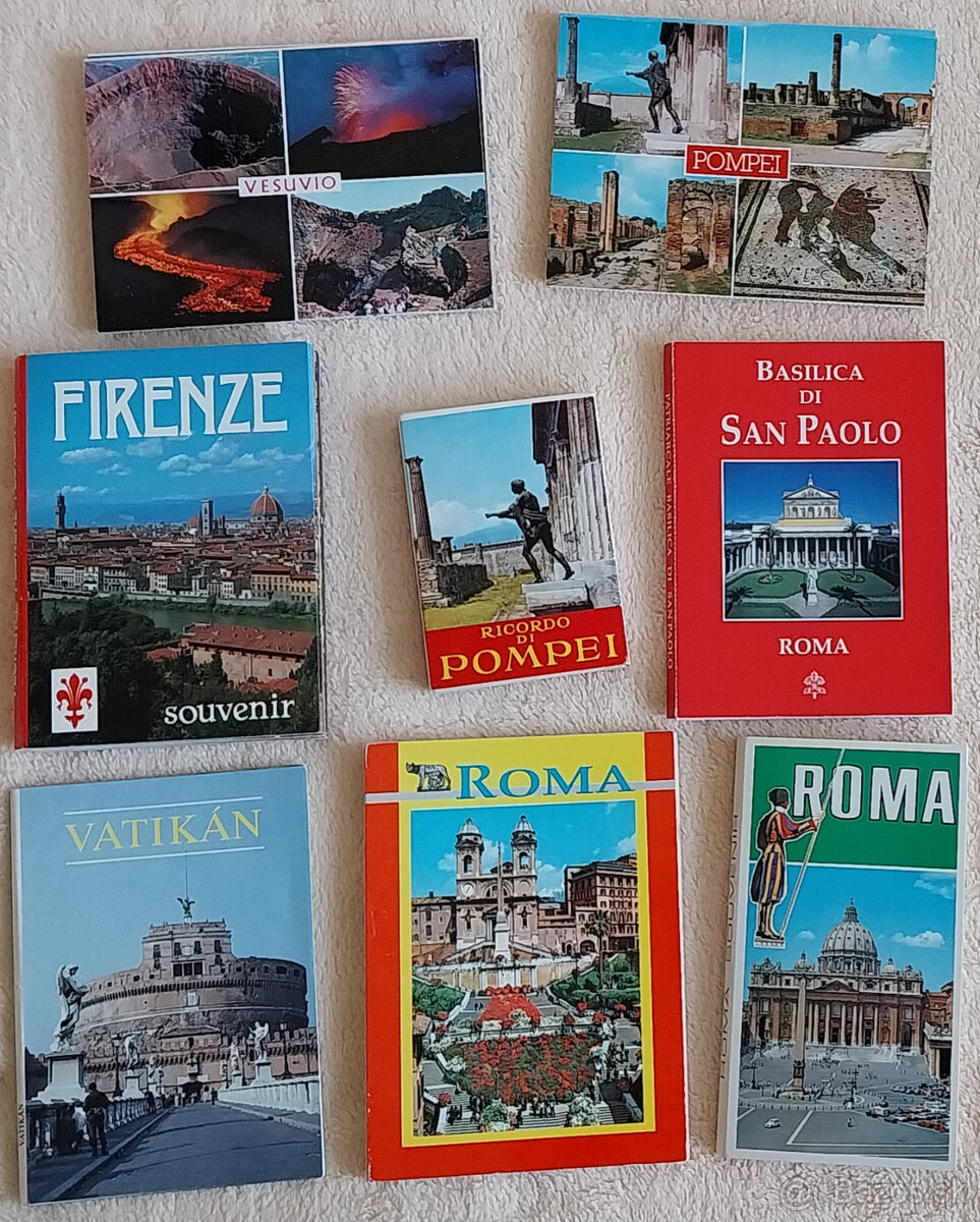 Ponúkam na predaj cestovné brožúrky