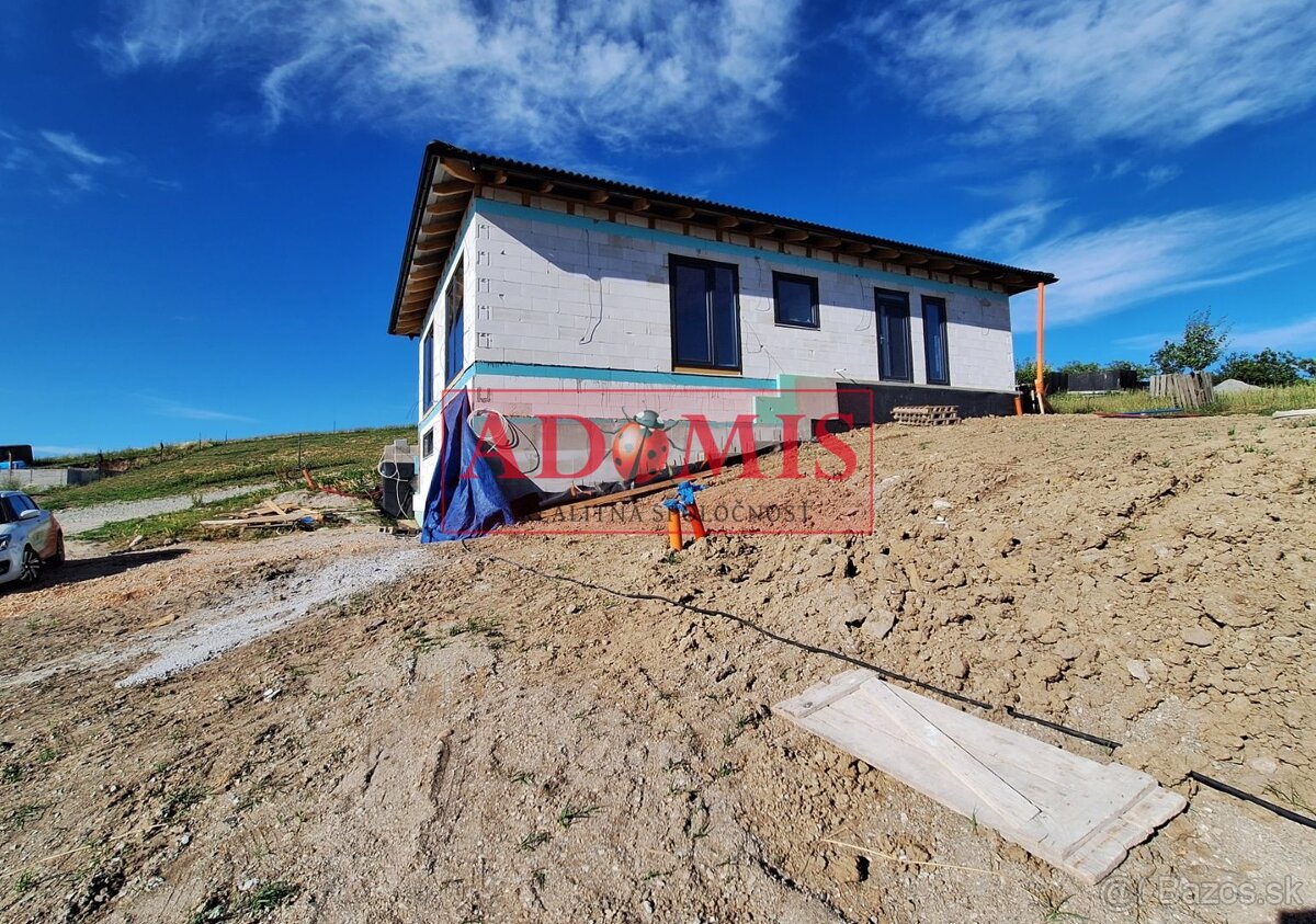 na predaj 6-izbová NOVOSTAVBA,Ortáše 607m2, 18 km od Košíc