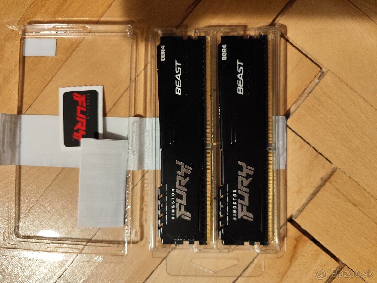 Predám RAMky Kingston Fury 32GB DDR4