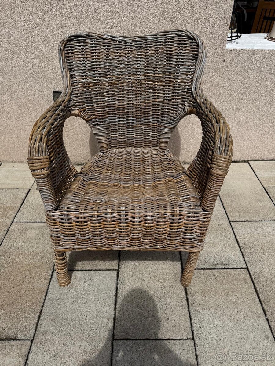 Ratanové kreslo IKEA 6ks