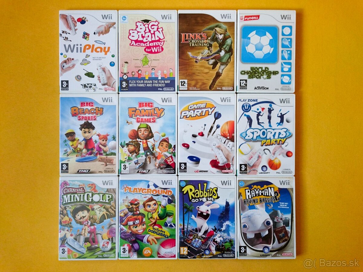 Party Hry na Nintendo Wii